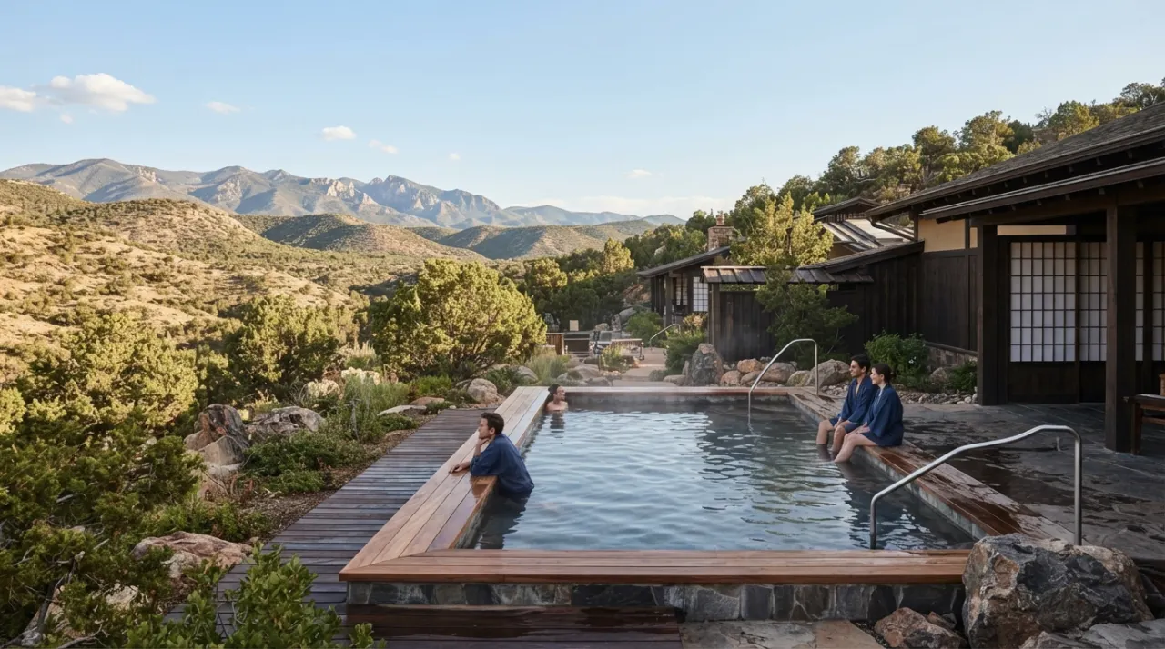 Ten Thousand Waves hot spring image