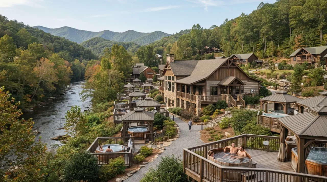 Hot Springs Resort and Spa North Carolina hot spring image