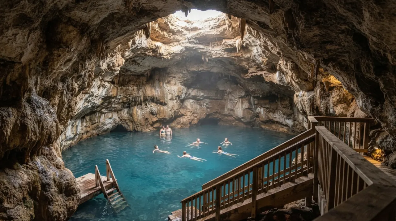 Homestead Crater hot spring image