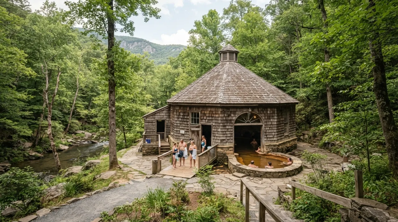 Warm Springs Pools hot spring image