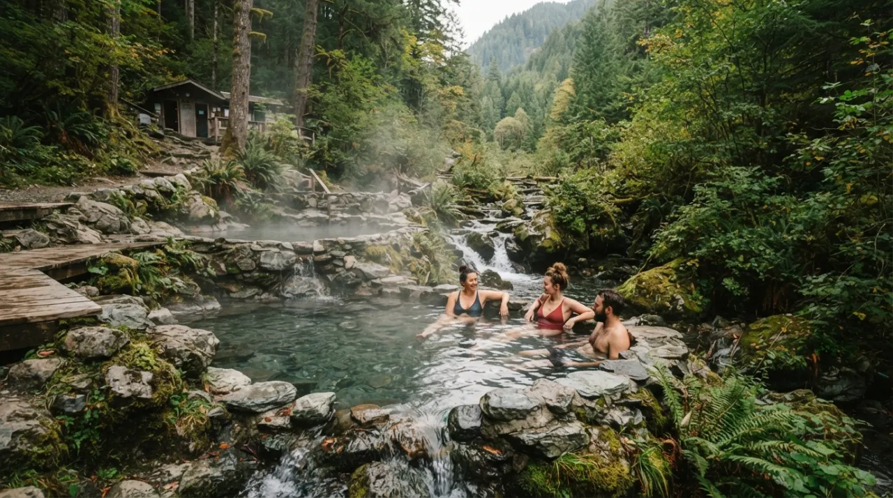 Goldmyer Hot Springs hot spring image