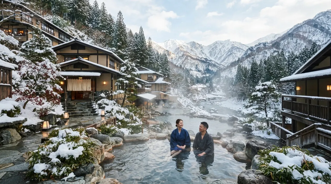 Luxury Hot Spring Resorts hot spring image