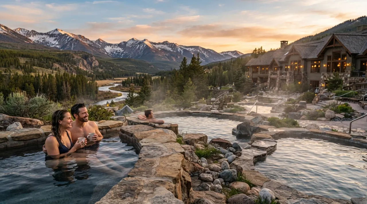 Best Hot Spring Resorts in the U.S. hot spring image