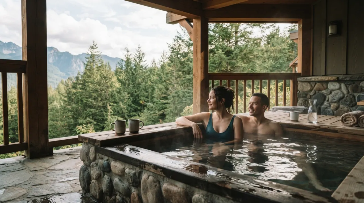 Private Hot Springs and Soaking Tubs hot spring image