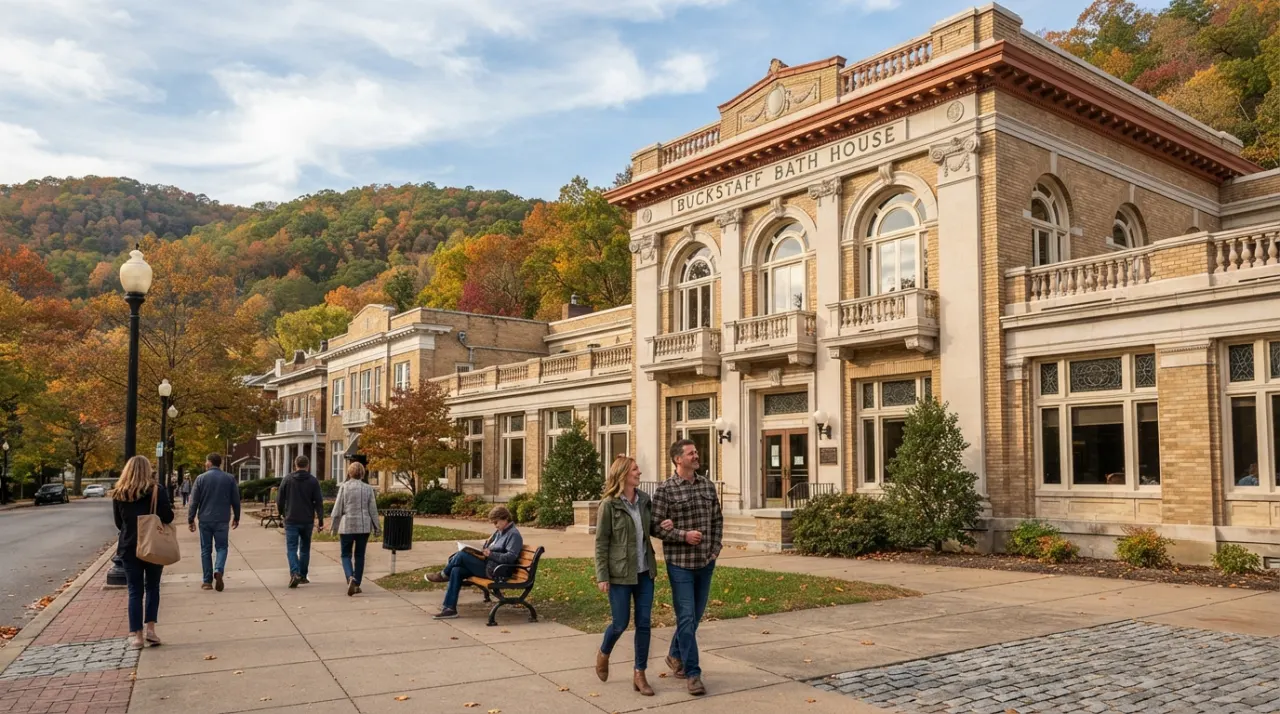 Historic Hot Spring Bathhouses hot spring image