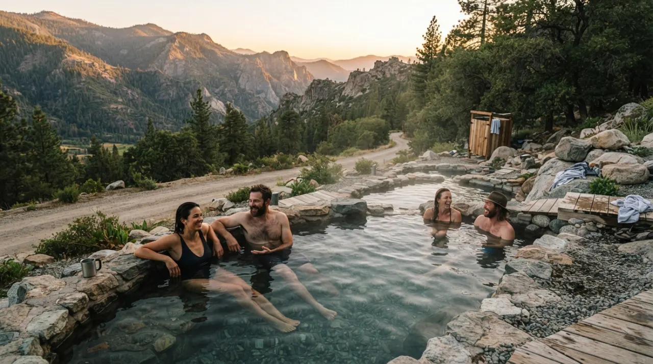 California Hot Springs Guide hot spring image