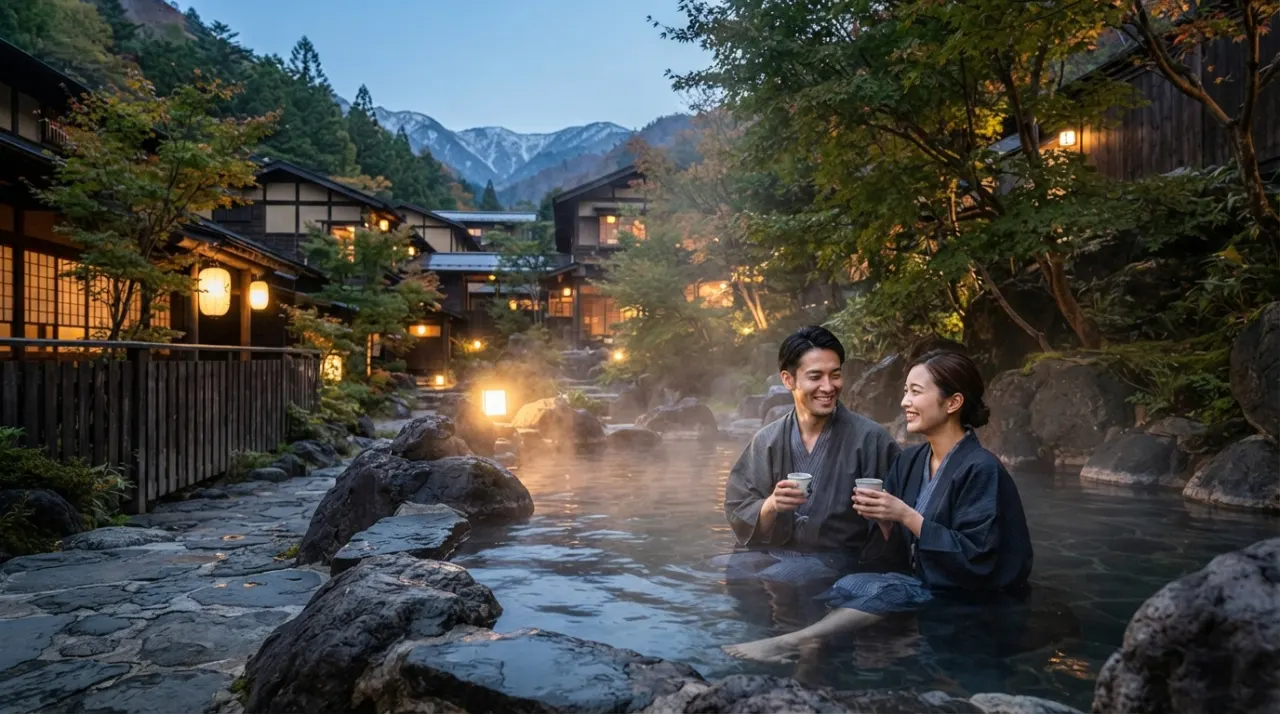 Romantic Hot Spring Resorts hot spring image