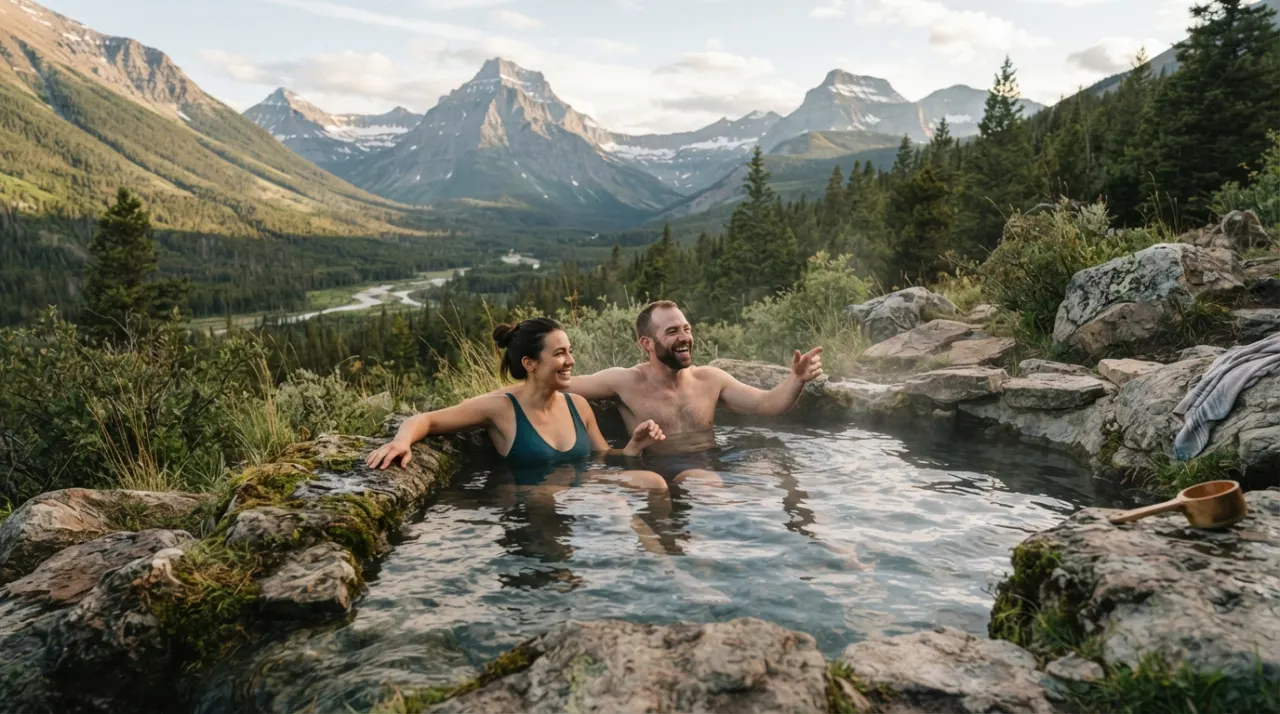 Hot Springs Near National Parks hot spring image