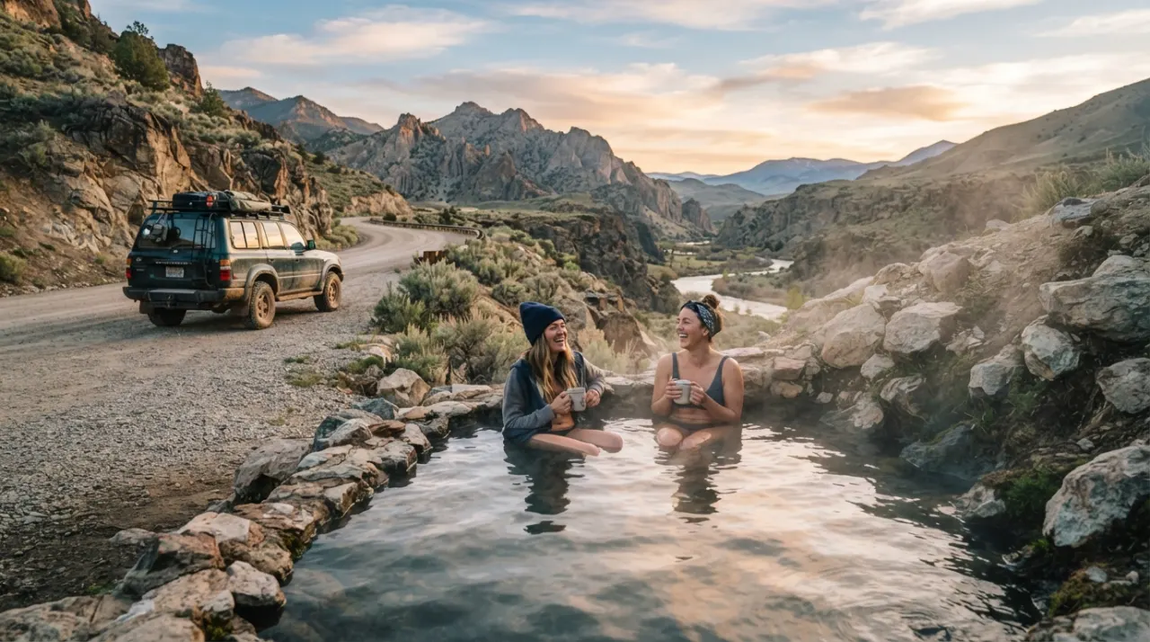 Hot Springs Road Trip Planner hot spring image