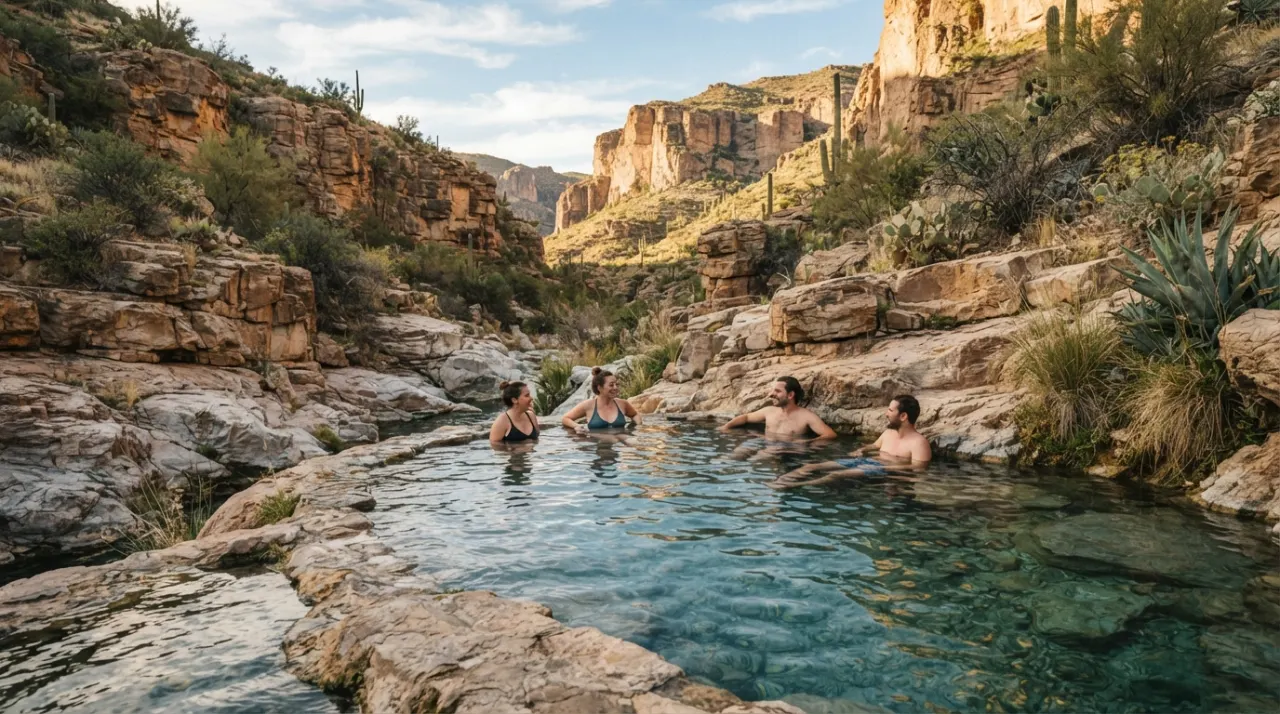 Arizona Hot Springs Guide hot spring image