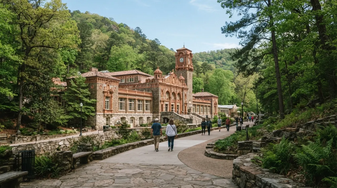 Arkansas Hot Springs Guide hot spring image