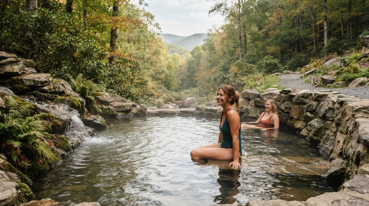 Virginia Hot Springs Guide hot spring image