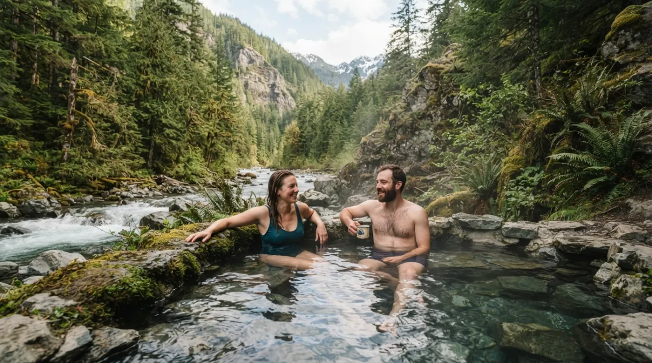 Washington Hot Springs Guide hot spring image