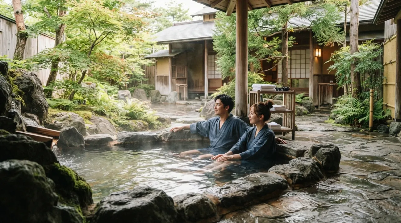 Hot Spring Bathhouses Guide hot spring image