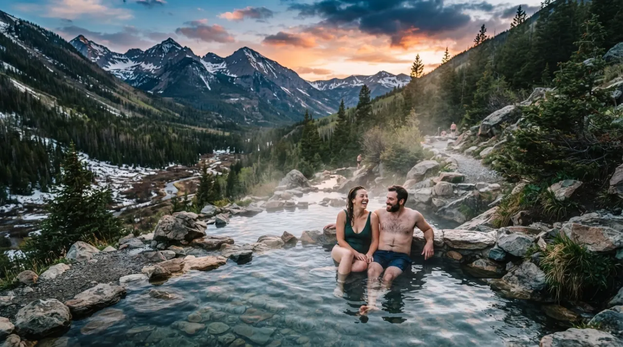 Best Hot Springs in the United States hot spring image