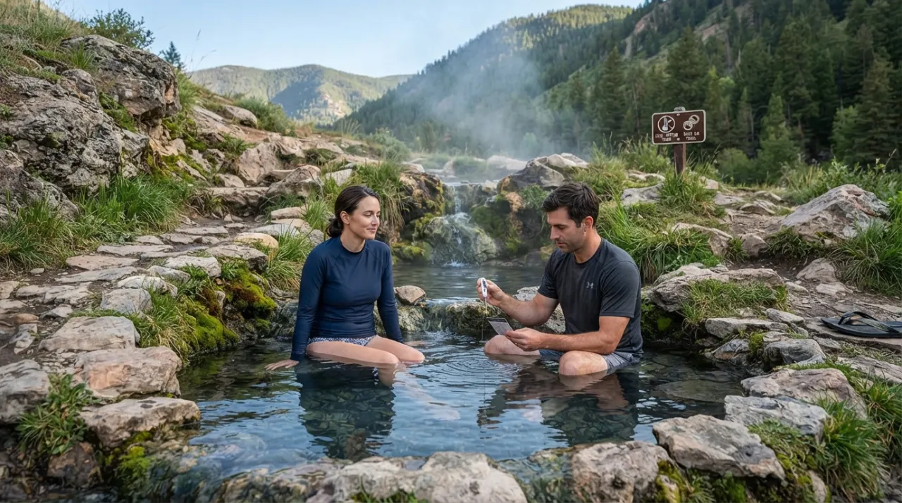 Hot Springs Safety Guide hot spring image