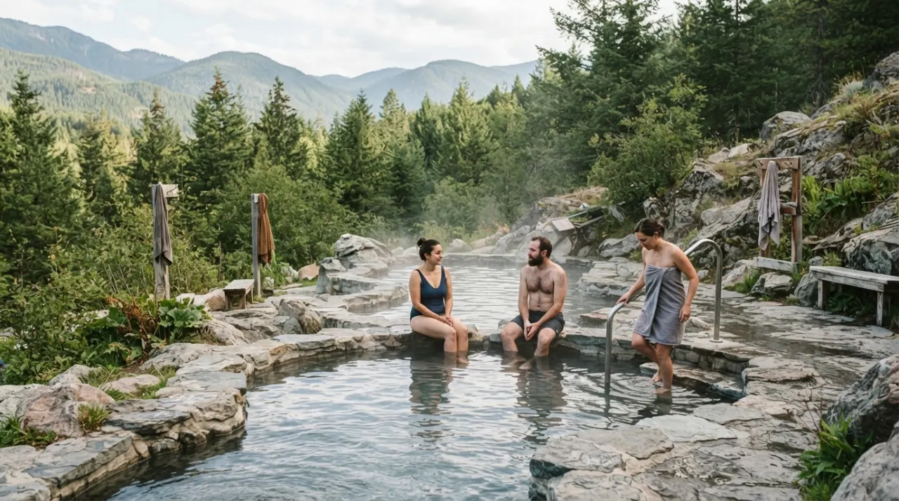 Hot Springs Etiquette Guide hot spring image