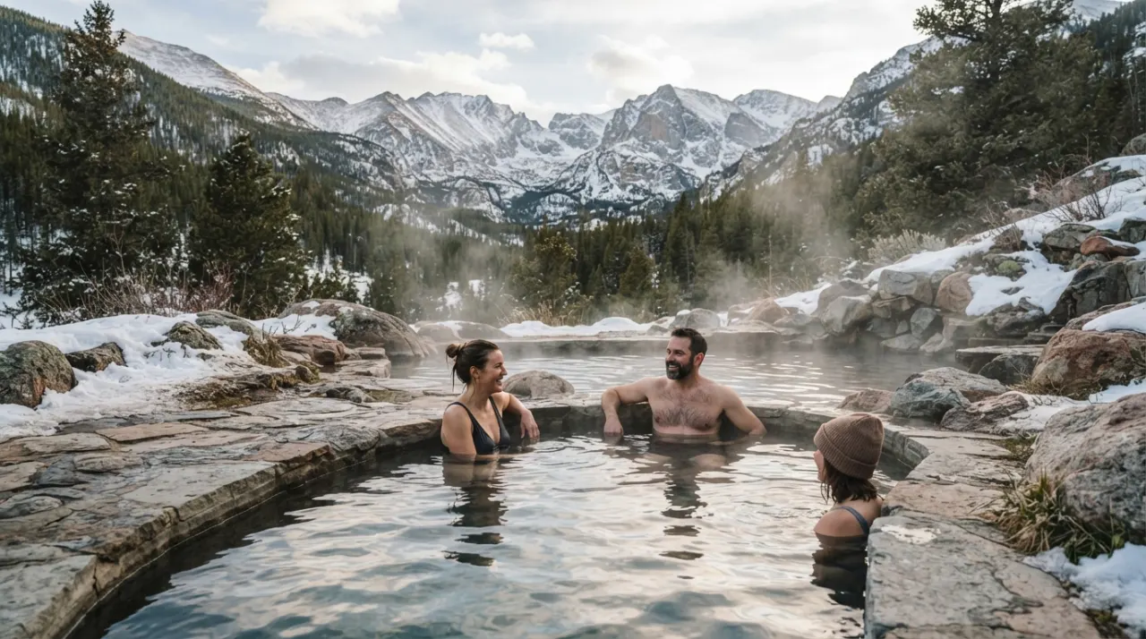 Colorado Hot Springs Compared hot spring image