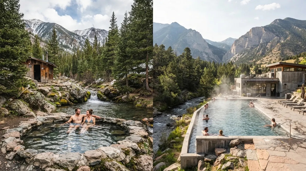 Strawberry Park vs Mount Princeton hot spring image