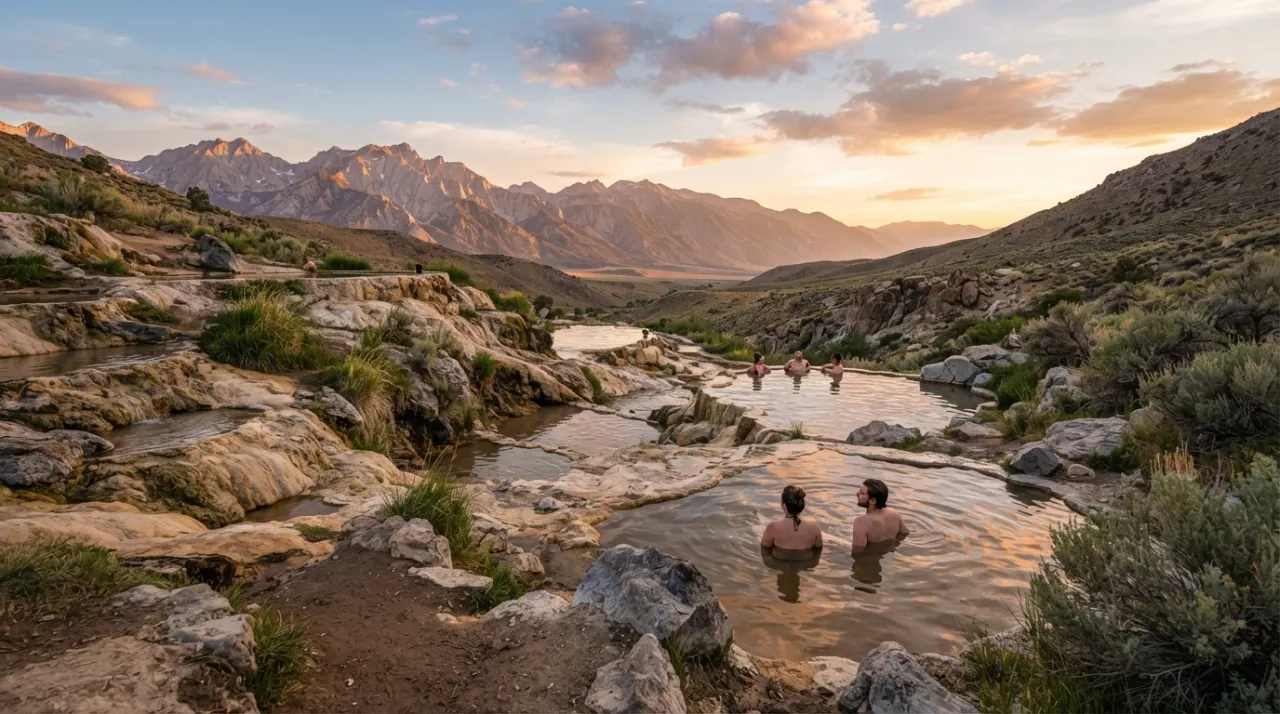Travertine Hot Springs hot spring image