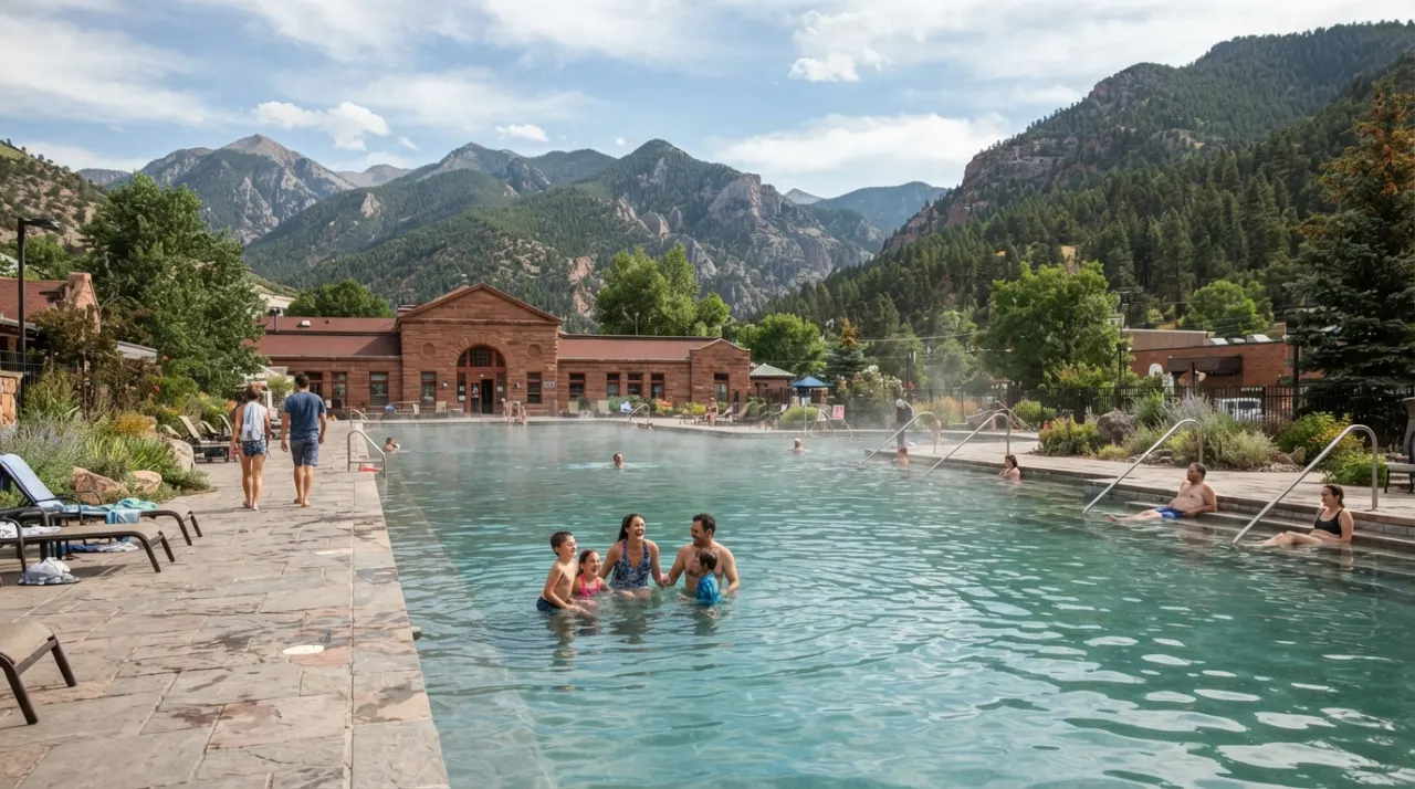 Glenwood Hot Springs Pool hot spring image