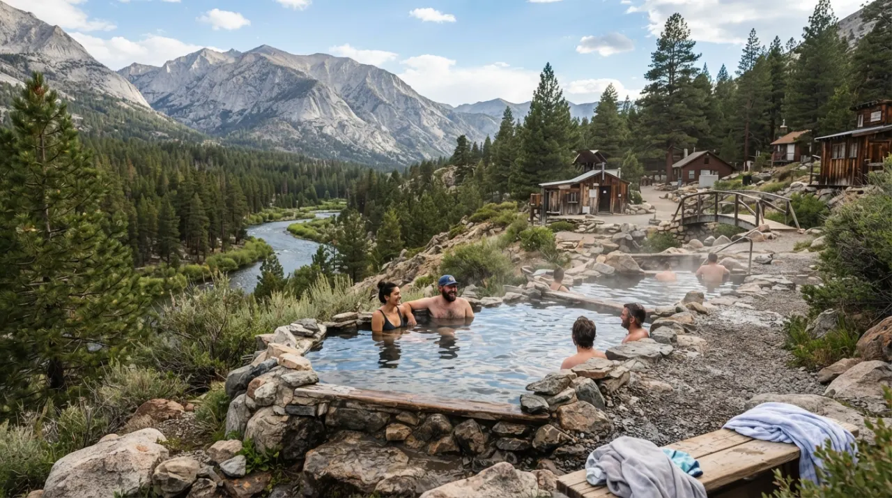 Mono Hot Springs hot spring image