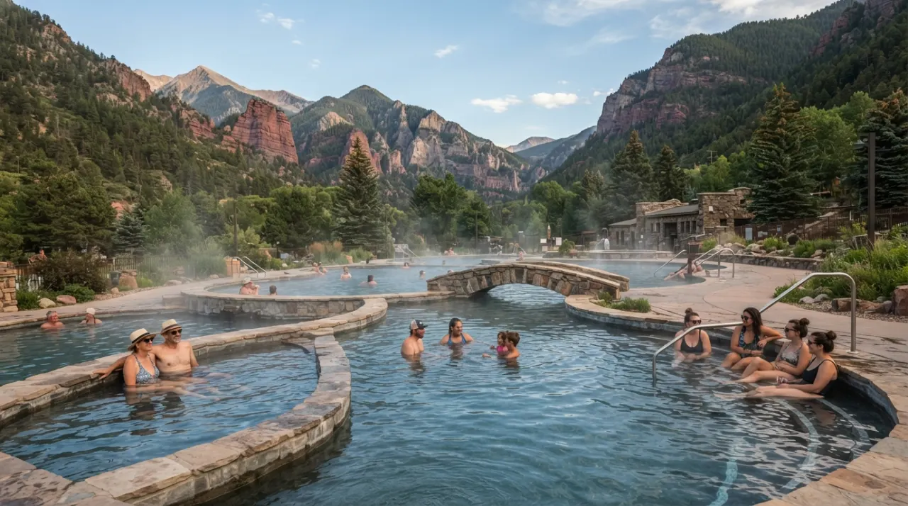 Ouray Hot Springs Pool hot spring image