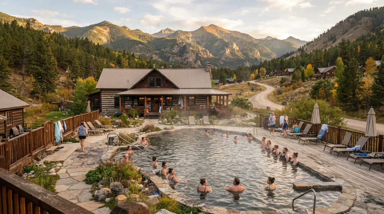 Chico Hot Springs hot spring image