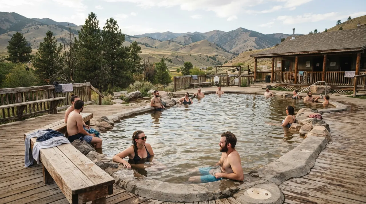Norris Hot Springs hot spring image