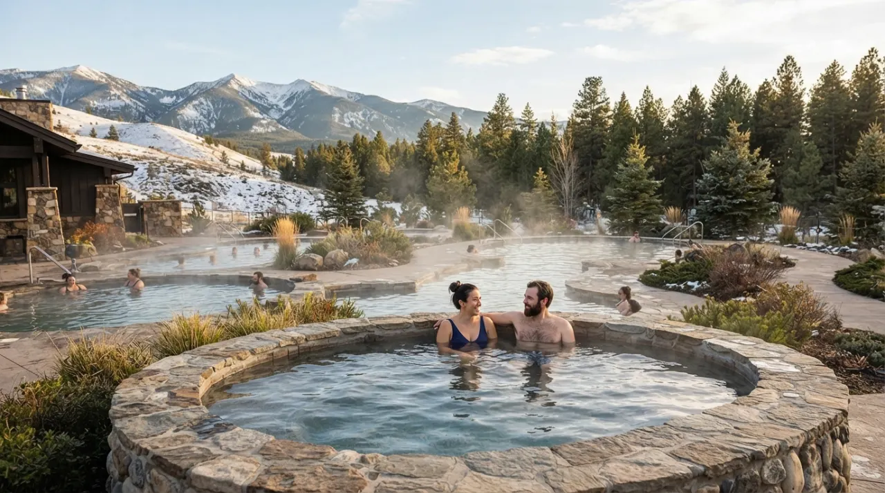 Bozeman Hot Springs hot spring image