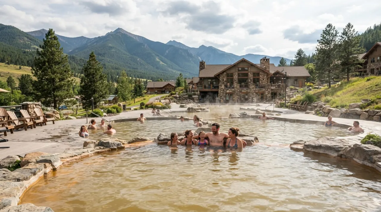 Fairmont Hot Springs Montana hot spring image