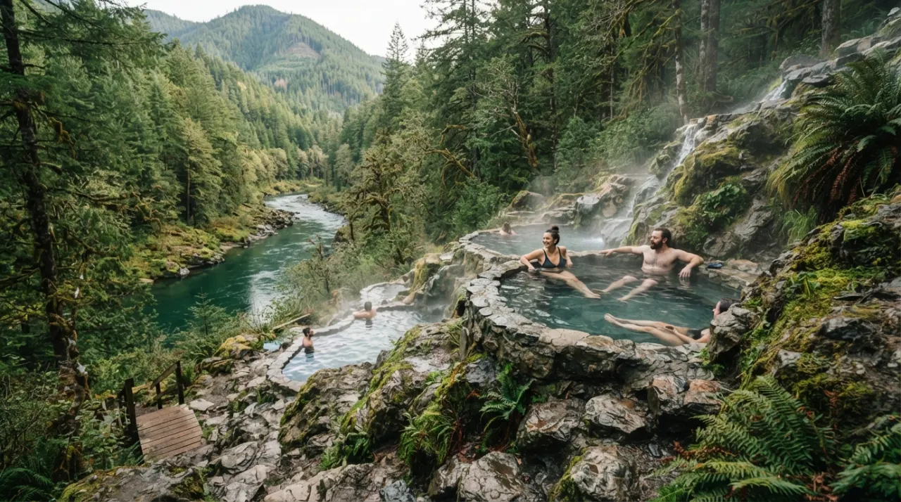 Umpqua Hot Springs hot spring image
